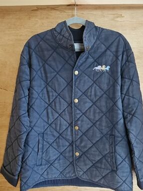 Boxercraft Quilted Navy Blue Jacket